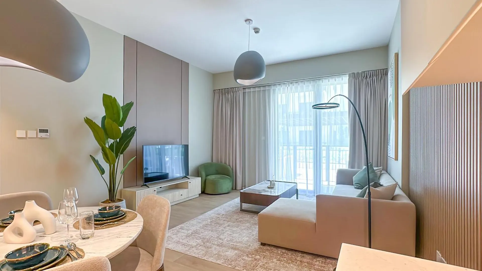 Peaceful 1Br In La Serine, Lush Garden Views - 1Ab02 Dubai Apartment